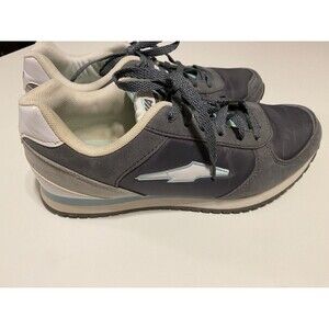 Avia 1050 Athletic Shoes Sneakers trainers Gray Blue & White Women's 7.5 7 1/2